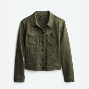 Prosperity Denim Olive Jacket ~ Size XL